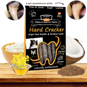 QCHEFS Fogtisztító rúd kutyáknak - Hard Cracker 75 gramm