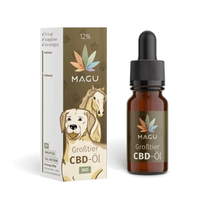 Magu Bio CBD olaj 12% - 30 kg feletti állatoknak - 10 ml