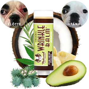 Natural Dog Company - Wrinkle Balm - Bőrredő stick 4,5 ml - kipirosodott, irritált bőrredő ellen
