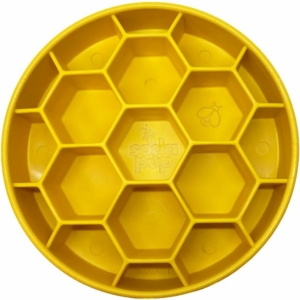 SodaPup Habzsolásgátló tál - Honeycomb