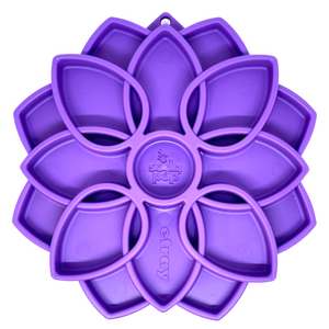 SodaPup Habzsolásgátló tál Mandala - Lila