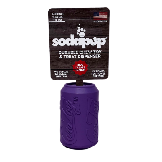 SodaPup Can Toy (M) - Jutalomfalattal tölthető