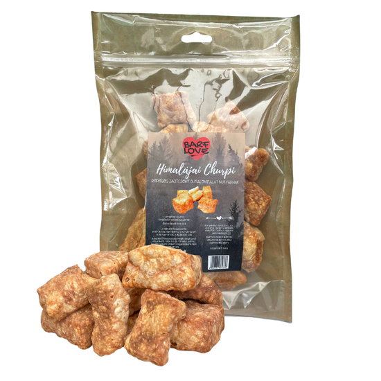 BARF LOVE - Himalájai Ropogós Churpi Sajtcsont falatok - 100 g