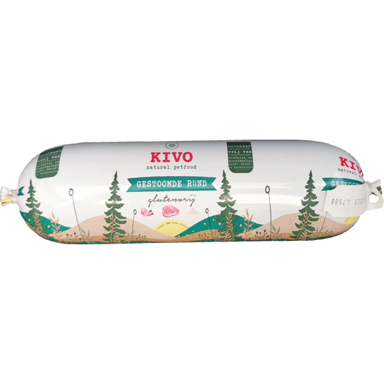 KIVO - Párolt Marhahús zöldséggel és gyümölccsel - 600 g