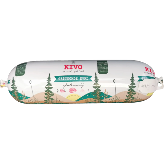 KIVO - Párolt Marhahús zöldséggel és gyümölccsel - 600 g