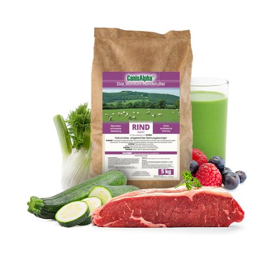 CanisAlpha Wolfskonzept® Hidegen sajtolt monoprotein száraz kutyatáp - Marha
