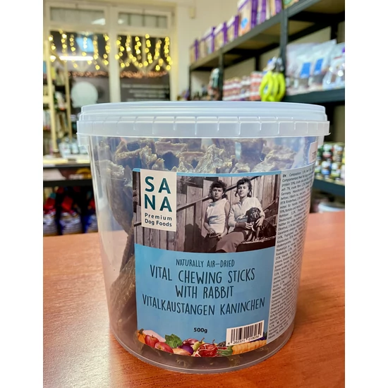 SANA Fogtisztító Sticks Nyúlhússal 500 g