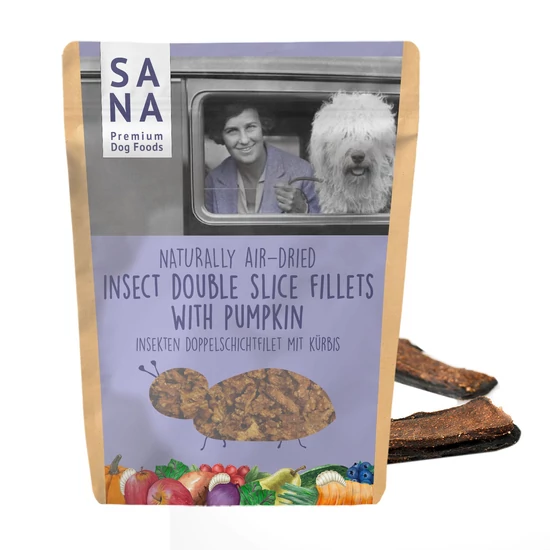 SANA Rovarfehérje csíkok - sütőtökkel 100 g