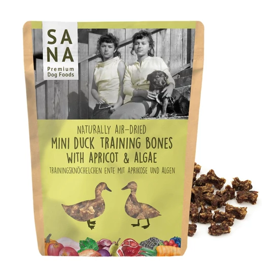 SANA Kacsa tréning falatok - sárgabarackkal és algával 100 g