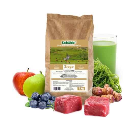 CanisAlpha Wolfskonzept® Hidegen sajtolt monoprotein száraz kutyatáp - Kecske