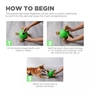 Kép 3/6 - Nina Ottosson Dog Snuffle N' Treat Ball - logikai játék